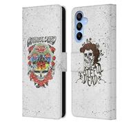 Head Case Designs Officially Licensed Grateful Dead Rose Trends Leather Wallet Case Compatible With Samsung Galaxy A16 5G