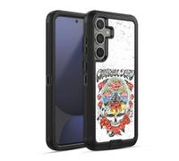 Head Case Designs Officially Licensed Grateful Dead Rose Trends Ultra-Armoured Shockproof Case [Military Grade Protection] Compatible With Samsung Galaxy S24 FE