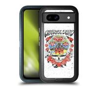 Head Case Designs Officially Licensed Grateful Dead Rose Trends Ultra-Armoured Shockproof Case [Military Grade Protection] Compatible With Google Pixel 8a