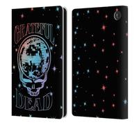 Head Case Designs Officially Licensed Grateful Dead Skull Logo Trends Leather Wallet Case Compatible With Amazon Fire 7 2022