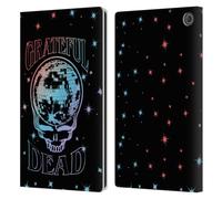 Head Case Designs Officially Licensed Grateful Dead Skull Logo Trends Leather Wallet Case Compatible With Amazon Fire Max 11 2023