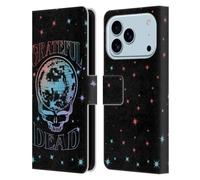 Head Case Designs Officially Licensed Grateful Dead Skull Logo Trends Leather Wallet Case Compatible With Apple iPhone 17 Pro