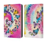 Head Case Designs Officially Licensed Grateful Dead Tie Dye Graphics Leather Wallet Case Compatible With Amazon Kindle 11th Gen 6in 2022
