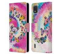 Head Case Designs Officially Licensed Grateful Dead Tie Dye Graphics Leather Wallet Case Compatible With Nokia C2 2nd Edition