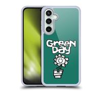 Head Case Designs Officially Licensed Green Day Flower Graphics Gel Case [Military Grade Protection] Compatible With Samsung Galaxy S23 FE 5G