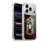 Head Case Designs Officially Licensed Guns N' Roses Adler Vintage Gel Case [Military Grade Protection] Compatible with Apple iPhone 17 Pro and Compatible with MagSafe