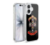 Head Case Designs Officially Licensed Guns N' Roses Appetite For Destruction Key Art Gel Case [Military Grade Protection] Compatible with Apple iPhone 17 and Compatible with MagSafe