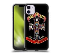 Head Case Designs Officially Licensed Guns N' Roses Appetite For Destruction Key Art Soft Gel Case [Military Grade Protection] Compatible With Apple iPhone 11