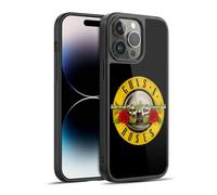 Head Case Designs Officially Licensed Guns N' Roses Bullet Logo Key Art Gel Armour Case [Military Grade Protection] Compatible With Apple iPhone 14 Pro Max