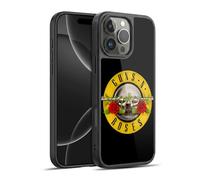 Head Case Designs Officially Licensed Guns N' Roses Bullet Logo Key Art Gel Armour Case [Military Grade Protection] Compatible With Apple iPhone 16 Pro Max