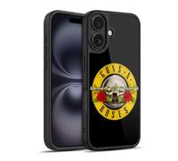 Head Case Designs Officially Licensed Guns N' Roses Bullet Logo Key Art Gel Armour Case [Military Grade Protection] Compatible With Apple iPhone 16