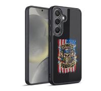 Head Case Designs Officially Licensed Guns N' Roses Flag Band Art Gel Armour Case [Military Grade Protection] Compatible With Samsung Galaxy S24 5G