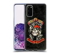 Head Case Designs Officially Licensed Guns N' Roses McKagan Vintage Gel Case [Military Grade Protection] Compatible With Samsung Galaxy S20 / S20 5G