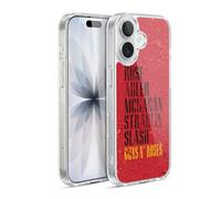 Head Case Designs Officially Licensed Guns N' Roses Names Vintage Gel Case [Military Grade Protection] Compatible with Apple iPhone 17 and Compatible with MagSafe