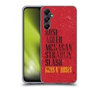 Head Case Designs Officially Licensed Guns N' Roses Names Vintage Gel Case [Military Grade Protection] Compatible With Samsung Galaxy A05s
