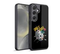 Head Case Designs Officially Licensed Guns N' Roses Needles Skull Vintage Band Art Gel Armour Case [Military Grade Protection] Compatible With Samsung Galaxy S24 5G