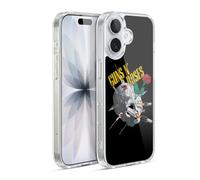 Head Case Designs Officially Licensed Guns N' Roses Needles Skull Vintage Band Art Gel Case [Military Grade Protection] Compatible with Apple iPhone 17 and Compatible with MagSafe