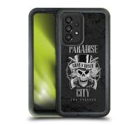 Head Case Designs Officially Licensed Guns N' Roses Paradise City Vintage Ultra-Armoured Shockproof Case [Military Grade Protection] Compatible With Galaxy A33 5G (2022)