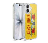 Head Case Designs Officially Licensed Guns N' Roses Pistols Vintage Gel Case [Military Grade Protection] Compatible with Apple iPhone 17 and Compatible with MagSafe