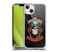 Head Case Designs Officially Licensed Guns N' Roses Rose Vintage Gel Case [Military Grade Protection] Compatible with Apple iPhone 13 and Compatible with MagSafe