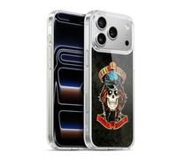 Head Case Designs Officially Licensed Guns N' Roses Rose Vintage Gel Case [Military Grade Protection] Compatible with Apple iPhone 17 Pro Max and Compatible with MagSafe
