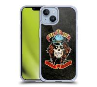 Head Case Designs Officially Licensed Guns N' Roses Rose Vintage Gel Case [Military Grade Protection] Compatible With Apple iPhone 14