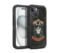 Head Case Designs Officially Licensed Guns N' Roses Slash Vintage Ultra-Armoured Shockproof Case [Military Grade Protection] Compatible With Apple iPhone 15