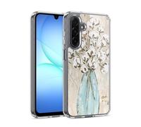 Head Case Designs Officially Licensed Haley Bush Cotton Floral Painting Gel Case [Military Grade Protection] Compatible With Samsung Galaxy A17 4G / 5G