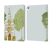 Head Case Designs Officially Licensed Haley Bush Hymnal Page Church Painting Leather Wallet Case Compatible With Apple iPad Air 13 2024/2025