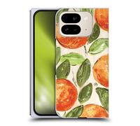 Head Case Designs Officially Licensed Haley Bush Orange Splash Pattern Painting Hard Back Case Compatible With Google Pixel 9 Pro Fold