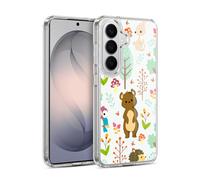 Head Case Designs Officially Licensed Haroulita Adorable Bear Forest Gel Case [Military Grade Protection] Compatible with Samsung Galaxy S26 Plus and Compatible with MagSafe
