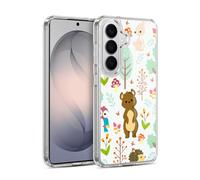 Head Case Designs Officially Licensed Haroulita Adorable Bear Forest Gel Case [Military Grade Protection] Compatible with Samsung Galaxy S26 and Compatible with MagSafe