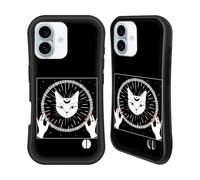 Head Case Designs Officially Licensed Haroulita Cat And Moon Magick - Tarot - Mystical Hybrid Case Compatible With Apple iPhone 16