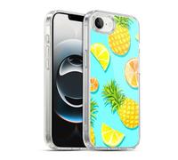 Head Case Designs Officially Licensed Haroulita Citrus Surprise Fruits Gel Case [Military Grade Protection] Compatible with Apple iPhone 16e / iPhone 17e and Compatible with MagSafe