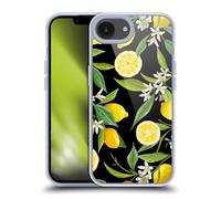 Head Case Designs Officially Licensed Haroulita Flowers And Lemons Fruits Gel Case [Military Grade Protection] Compatible with Apple iPhone 16e and Compatible with MagSafe