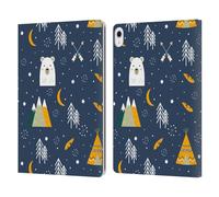 Head Case Designs Officially Licensed Haroulita Forest Beast Forest Leather Wallet Case Compatible With Apple iPad Air 13 2024/2025