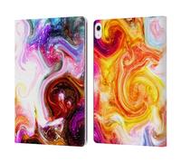 Head Case Designs Officially Licensed Haroulita Space Marble Assorted Designs 3 Leather Wallet Case Compatible With Apple iPad Air 13 2024/2025