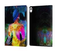 Head Case Designs Officially Licensed Haroulita Yogi Fantasy 2 Leather Wallet Case Compatible With Apple iPad Air 13 2024/2025