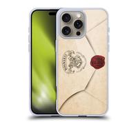 Head Case Designs Officially Licensed Harry Potter Acceptance Parchment Hogwarts Letter Envelope Gel Case [Military Grade] Compatible with Apple iPhone 16 Pro Max and Compatible with MagSafe