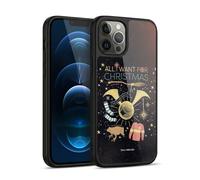 Head Case Designs Officially Licensed Harry Potter All I Want For Christmas Deathly Hallows XXXII Gel Armour Case [Military Grade Protection] Compatible With Apple iPhone 12 Pro Max