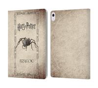 Head Case Designs Officially Licensed Harry Potter Aragog Spider Creature Chamber Of Secrets II Leather Wallet Case Compatible With Apple iPad Air 13 2024/2025