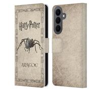 Head Case Designs Officially Licensed Harry Potter Aragog Spider Creature Chamber Of Secrets II Leather Wallet Case Compatible With Samsung Galaxy S26 Plus