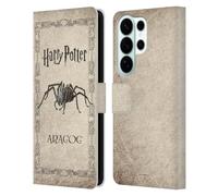 Head Case Designs Officially Licensed Harry Potter Aragog Spider Creature Chamber Of Secrets II Leather Wallet Case Compatible With Samsung Galaxy S26 Ultra