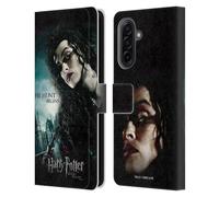 Head Case Designs Officially Licensed Harry Potter Bellatrix Lestrange Deathly Hallows VII Leather Wallet Case Compatible With Samsung Galaxy A17 4G / 5G