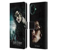 Head Case Designs Officially Licensed Harry Potter Bellatrix Lestrange Deathly Hallows VII Leather Wallet Case Compatible With Samsung Galaxy A07
