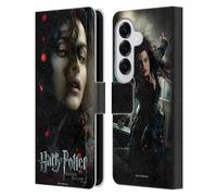 Head Case Designs Officially Licensed Harry Potter Bellatrix Lestrange Deathly Hallows VIII Leather Wallet Case Compatible With Samsung Galaxy S26