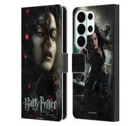 Head Case Designs Officially Licensed Harry Potter Bellatrix Lestrange Deathly Hallows VIII Leather Wallet Case Compatible With Samsung Galaxy S26 Ultra