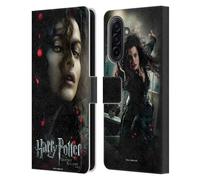 Head Case Designs Officially Licensed Harry Potter Bellatrix Lestrange Deathly Hallows VIII Leather Wallet Case Compatible With Samsung Galaxy A17 4G / 5G