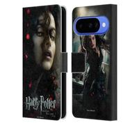 Head Case Designs Officially Licensed Harry Potter Bellatrix Lestrange Deathly Hallows VIII Leather Wallet Case Compatible With Google Pixel 10
