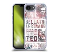 Head Case Designs Officially Licensed Harry Potter Bellatrix Lestrange Deathly Hallows XXV Gel Case [Military Grade] Compatible with Apple iPhone 16e / iPhone 17e and Compatible with MagSafe